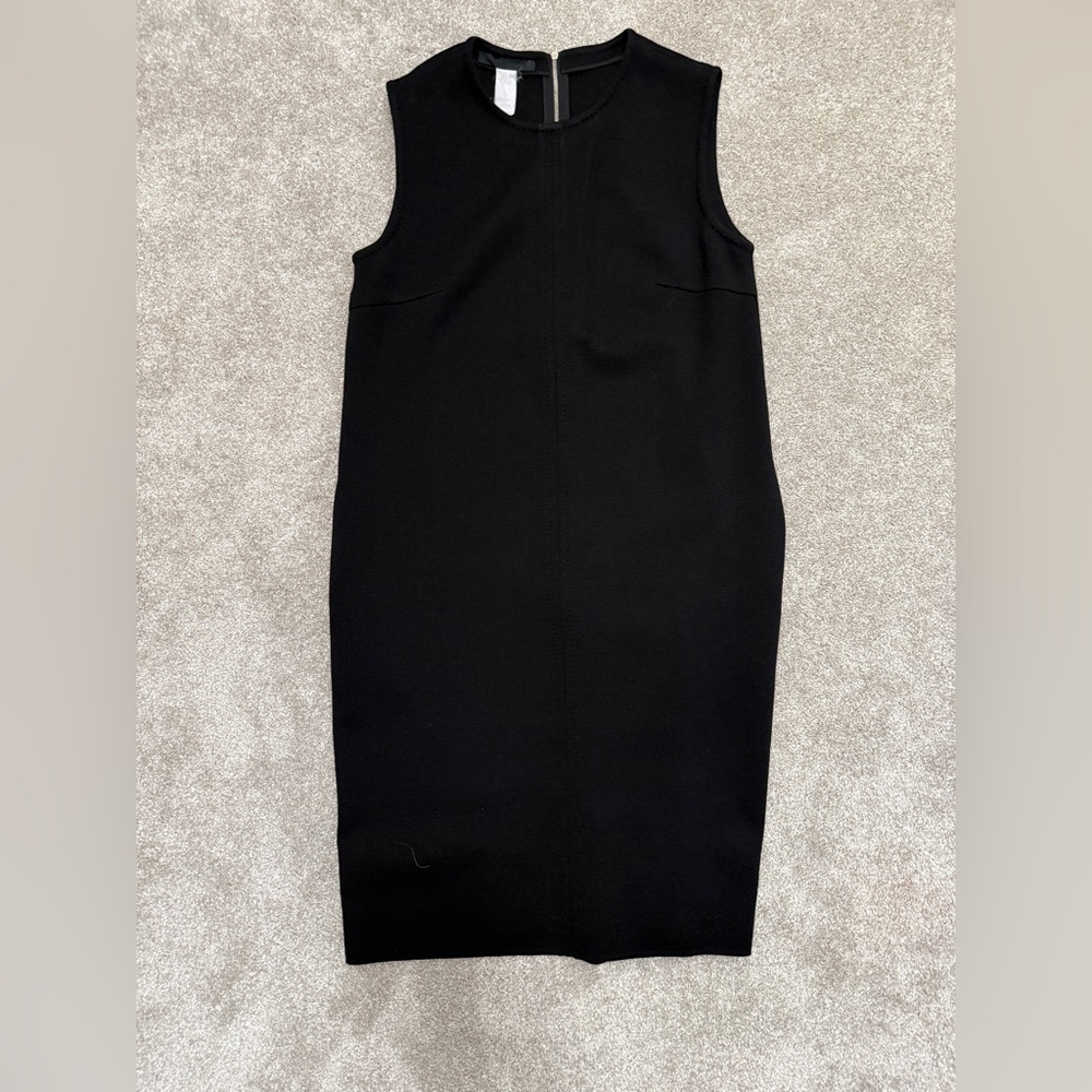 Les Copains Black Sleeveless Sheath Dress - Knit - size 6 - EUC - Made in Italy